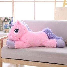 sofipal Giant Unicorn Stuffed Animal Toys,Soft Large Unicorns Plush Pillow for Bedroom, Valentines, Pink, 39.4
