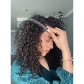 Chicago Comb Model 8 Carbon Fiber, Made in USA, Anti-static, Detangling & Shower comb, adds Lift & Volume, 8.5 inches (21.5 cm) long Chicago Comb Model 8 Carbon Fiber, Made in USA, Anti-static, Detangling & Shower comb, adds Lift & Volume, 8.5 inches (21.5 cm) long