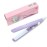 2 in 1 Ceramic Flat Iron - Mini 2.8 Curler and Straightener for Short Hair, Portable with Ceramic Plates for Travel