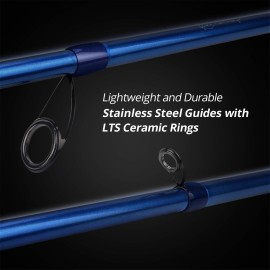 KastKing Compass Telescopic Fishing Rods, Casting Rod, 7ft - Medium Heavy - Fast