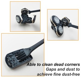 LEZHISNUG Electric Shaver Cleaning Brushes Razor Cleaner Set-10 Pcs, Replacement Shaver Razor Cleaning Brushes, Cleaning Brush for Remington, Philips, Wahl, Braun, Remin, Panasonic LEZHISNUG Electric Shaver Cleaning Brushes Razor Cleaner Set-10 Pcs, Replacement Shaver Razor Cleaning Brushes, Cleaning Brush for Remington, Philips, Wahl, Braun, Remin, Panasonic