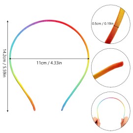 WILLBOND 24 Pieces Thin Satin Headbands for Women Girls 5 mm DIY Craft Colorful Ribbon Hair Bands Skinny Plain Narrow Headband Fabric Covered Hair Accessories, 24 Colors WILLBOND 24 Pieces Thin Satin Headbands for Women Girls 5 mm DIY Craft Colorful Ribbon Hair Bands Skinny Plain Narrow Headband Fabric Covered Hair Accessories, 24 Colors