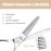 JASON 6 Texturizing Hair Scissors, 23 Teeth Hair Texture Shears Professional Blending Hair Thinning Scissor for Barber, Hairdresser, Stylist, Women and Men, Japanese 440C Stainless Steel