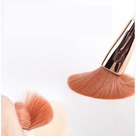 Liasun 4 In 1 Exquisite Multi-function Makeup Brushes Funny Combination Design - Blush Brush, Eyeshadow Brush, Angled Brow Brush,Blending Brush For Women and Girls (TR-1)