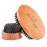 ZilberHaar - Men\'s Slanted Bristle Hair and Beard Brush - Natural Boar and Pearwood Military Style