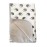 effe bb Hokey Pokey Cotton Fleece Baby Blanket (Grey Hedgehog) 30x40