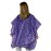 Plum Hill Hair Salon Cape for Stylists - Waterproof Hair Cutting Cape with Snaps, Pink and Purple Swirls
