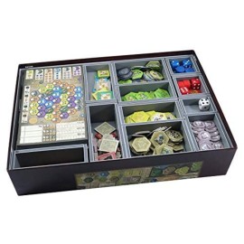 Folded Space Castles of Burgundy Line Anniversary Edition Board Game Box Inserts