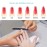23 Pcs Nail Files and Buffers Brushes Emery Boards Set Professional Nail Manicure Tools Including 10 Pcs 100/180 Grit Nail Files,10 Pcs 120 Grit Nail Buffer, Nail Scrubbing Brush, 2 Pcs Toe Separator