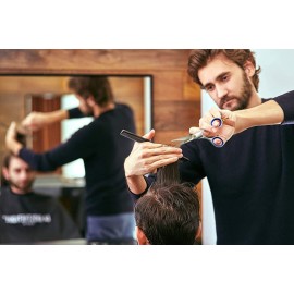 Professional Barber Scissor Hair Cutting Set - 1 Straight Edge Hair Scissor, Shears, By ShearGuru (5.5) Professional Barber Scissor Hair Cutting Set - 1 Straight Edge Hair Scissor, Shears, By ShearGuru (5.5)