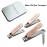 Star Miss River Donald Trump 2024 Keep America Great Nail Clipper Set: Finger, Toe & Oblique Nail Clippers in Silver Stainless Steel
