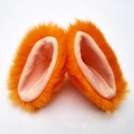 Cat Ears Hair Clips Fox Ears Barrettes Women Furry Fur Cat Headpiece Holiday Hair Pins Sweet Halloween Party Decoration Headband Anime Cosplay Costume Kitty Kitten Hair Accessories Orange - Pink