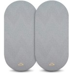 BlueSnail 2pk Soft & Stretchy Bassinet Sheets, Gray (32 x 16)