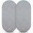 BlueSnail 2pk Soft & Stretchy Bassinet Sheets, Gray (32 x 16)