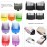 12 Pcs Colorful Professional Hair Clipper Combs Guides 1/24 to 1,Attachment Guide Combs,Replacement Guards Set for Wahl, Fits for Most All Full Size Hair Clippers/Trimmers