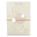 By Lilla Hair Ties for Women No Damage - The Original Bracelet Hair Tie - Hand Made Jewelry with Luxury Elastic and Tarnish Free Gold and Silver - Boho Hair Accessories and Wrist Stacks (Halo)