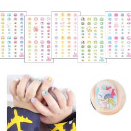 Fanoshon Cute Kids Friendly Nail Stickers for Girls 200+ Designs, Self Adhesive Nail Decals Manicure Tip for Children Fingernails Toenails, Birthday Party Favors Christmas Stocking Stuffer Fanoshon Cute Kids Friendly Nail Stickers for Girls 200+ Designs, Self Adhesive Nail Decals Manicure Tip for Children Fingernails Toenails, Birthday Party Favors Christmas Stocking Stuffer