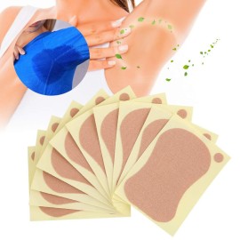 10Pcs Deodorant Armpit Patch, Underarm Sweat Pad Unisex Anti Antiperspirants Pad For Men And Women 9 X 6.5Cm