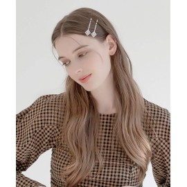 inSowni 30 Pack/15 Pairs Silver Retro Vintage Metal Bobby Pins Hair Clips Barrettes Accessories Leaf Bow Flower Butterfly for Women Girls