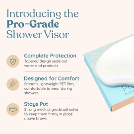 Eyelash Shield Shower Visor For Adults - 100 Eye Shields for After Surgery Shampoo, Microblading Supplies Permanent Makeup Supplies - Lash Guard - Eyelash Protector - Eye Shield After Cataract Surgery Eyelash Shield Shower Visor For Adults - 100 Eye Shields for After Surgery Shampoo, Microblading Supplies Permanent Makeup Supplies - Lash Guard - Eyelash Protector - Eye Shield After Cataract Surgery