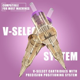 EZ Tattoo Cartridge Needles - 20Pcs 08 (5RL) Permanent Makeup SMP Bugpin Round Liner 0.25mm Microblading Hair Scalp for Tattoo Pen Rotary Machine Supply - V-SELECT EZ Tattoo Cartridge Needles - 20Pcs 08 (5RL) Permanent Makeup SMP Bugpin Round Liner 0.25mm Microblading Hair Scalp for Tattoo Pen Rotary Machine Supply - V-SELECT