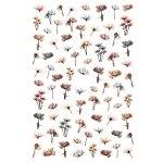 5 Sheets /350Pcs 3D Nail Art Dried Flowers Sticker Natural Real Dry Flower Nail Art Decoration Lovely Flower Beauty Nail Stickers for 3D Nail Art Acrylic UV Gel Tips