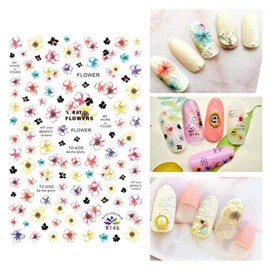 5 Sheets /350Pcs 3D Nail Art Dried Flowers Sticker Natural Real Dry Flower Nail Art Decoration Lovely Flower Beauty Nail Stickers for 3D Nail Art Acrylic UV Gel Tips 5 Sheets /350Pcs 3D Nail Art Dried Flowers Sticker Natural Real Dry Flower Nail Art Decoration Lovely Flower Beauty Nail Stickers for 3D Nail Art Acrylic UV Gel Tips