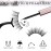 20 Kinds of 3D 5D Magnetic Eyelash Kit with Different Density, Magnetic Eyelashes with 4 Eyelash Glue and 2 Tweezers, for Women and Girls Natural Look No Glue Needed