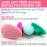 Mary Lavender Silicone Face Scrubber Soft Facial Cleansing Brush Blackhead Srubber Cleanser Brush for Exfoliating Massage Face for All Skin Types(4 Pack)