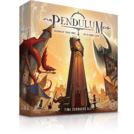 Stonemaier Games: Pendulum | A Worker Placement, Time-Optimization Strategy Board Game | Time is The Most Precious Resource as You Attempt to Rule Dunya | 1-5 Players, 90 Mins, Ages 14+