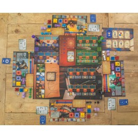 Stonemaier Games: Pendulum | A Worker Placement, Time-Optimization Strategy Board Game | Time is The Most Precious Resource as You Attempt to Rule Dunya | 1-5 Players, 90 Mins, Ages 14+