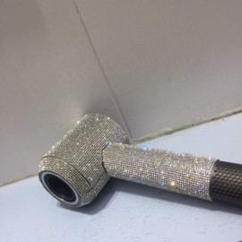 Woniutch Self-Adhesive Bling Crystal Rhinestone Sticker Sparkles Diamond Stone Decal for Dyson Supersonic Hair Dryer Protector (Silver) Woniutch Self-Adhesive Bling Crystal Rhinestone Sticker Sparkles Diamond Stone Decal for Dyson Supersonic Hair Dryer Protector (Silver)