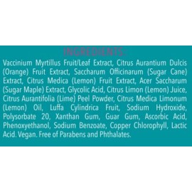 Ann Webb Lemon Luffa Peel - Lemon Glycolic Mask -All Natural Fruit Enzyme Brightening Face Mask w/Fruit Acids & Antioxidants Brightens Dull Complexion, Exfoliates & help w/Hyperpigmentation. (2oz)