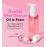 CELEFIT Double Effect Cleanser Oil to Foam - Korean Cleansing Oil Makeup Remover Foaming Facial Cleanser | Makeup Remover Oil to Foam Cleanser Face Wash for Women & Men | Korean Oil Cleanser (6.34oz)