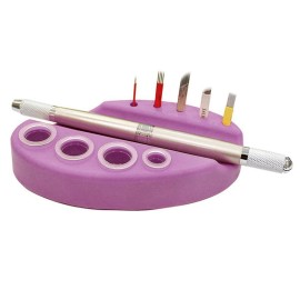 Pinkiou Tattoo Pen Eyebrow Tattoo Machine Holder Silicone Tattoo Pigment Ink Cotton Swabs Cup Holders Permanent Makeup Tattoo Supplies (Pink) Pinkiou Tattoo Pen Eyebrow Tattoo Machine Holder Silicone Tattoo Pigment Ink Cotton Swabs Cup Holders Permanent Makeup Tattoo Supplies (Pink)
