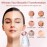 Facial Steamer, Amconsure Nano Ionic Face Steamer for Home, 100ML Warm Mist Humidifier for Women Moisturizing, Unclogs Pores-Bonus Stainless Steel Skin Kit and 2 Face Scrubbers