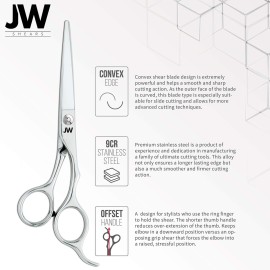 JW Professional Shears & Thinner Combo Razor Edge CRX Series - Barber & Hair Cutting Scissors/Shears Japanese Stainless Steel (RBC-V3) JW Professional Shears & Thinner Combo Razor Edge CRX Series - Barber & Hair Cutting Scissors/Shears Japanese Stainless Steel (RBC-V3)