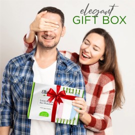 Luxury Facial Washcloths, Made from 100 Percent Rayon Bamboo, Makeup Remover, Reusable Absorbent, Gentle for Delicate Sensitive Skin, Set of 6, 10X10 (White)