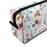 YISHOW Adorable Ballet dancer Makeup Bag Adorable Travel Cosmetic Toiletry Organizer Case for Women