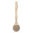 Diane Long Handle Exfoliating Dry Skin Brush, Natural Wood Color