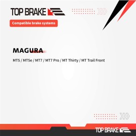 TOP BRAKE Disc Bike Brake Pads for MAGURA MT5/ MT7/ MT5E/MT7 PRO/MT Trail Front