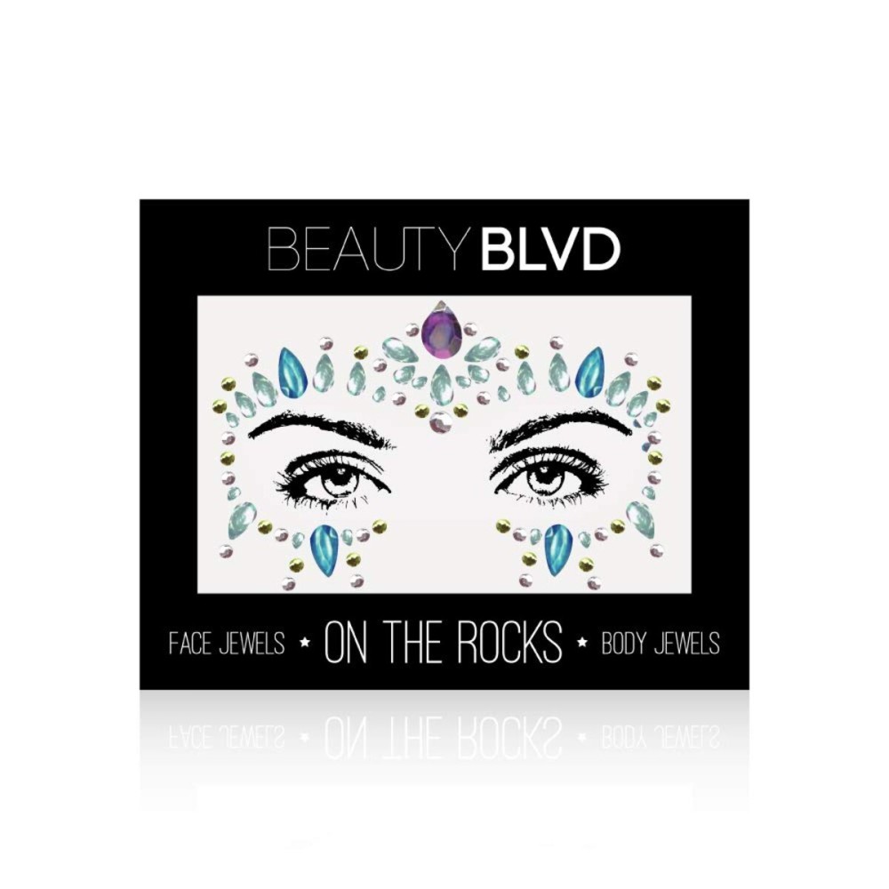 BeautyBLVD On The Rocks - Face & Body Jewels | All-in-One Jewelry Pieces | Great for Festivals & Parties (007 Sophie)