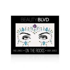BeautyBLVD On The Rocks - Face & Body Jewels | All-in-One Jewelry Pieces | Great for Festivals & Parties (007 Sophie)