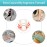 122 Pieces Ingrown Toenail Tool Set, Include Ingrown Toenail File and Lifter, 60 Pieces Elastic Patch Curved Toenails Brace Stickers and 60 Pieces Ingrown Toenail Correction Stickers