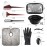 Hair Dye Kit 25 Pcs, Hair Tinting Bowl Dye Brush Ear Cover Clips Gloves Storage Bag DIY Salon Disposable Hood and gloves, Home Use Hair Coloring Bleaching Hair Dryers Hair Dye Coloring Tools Set
