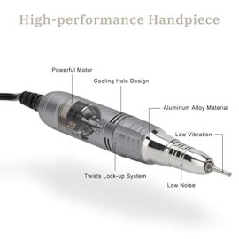 Nail Drill Handpiece, Suitable for JMD-108, Gray