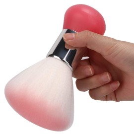 Professional Neck Duster Brush, Ultra Soft Barber Hair Sweep Brush Broken Hair Cleaning Brush Neck Face Brush Hairbrush Hair Styling Tool(Pink) Professional Neck Duster Brush, Ultra Soft Barber Hair Sweep Brush Broken Hair Cleaning Brush Neck Face Brush Hairbrush Hair Styling Tool(Pink)