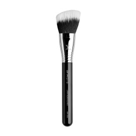 Sigma Beauty F53 Air Contour and Blush Brush - Angled Makeup Brush for Blush & Bronzer, Perfect for Sheer to Medium Coverage, Professional, Streak-Free Application (1 Brush)