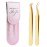 EYELASH EXTENSION TWEEZERS, Professional Precision Eyelash Tweezers for Classic, Volume 2d-6d, Mega Lashing & Isolation for Individual False Lashes, 3pcs Tweezer Kit Set by Ida Jane