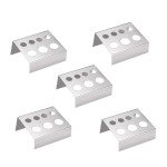 Tattoo Ink Cup Holder,New Star Tattoo 5pcs 7 Holes Stainless Steel Tattoo Pigment Ink Cup Caps Holder Stand Pigment Cup Cap Container Holder Stand for Tattoo Machine Supply